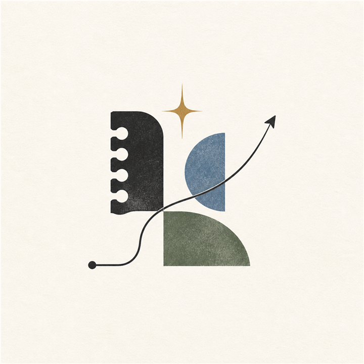 Abstract personal mark for Alvaro